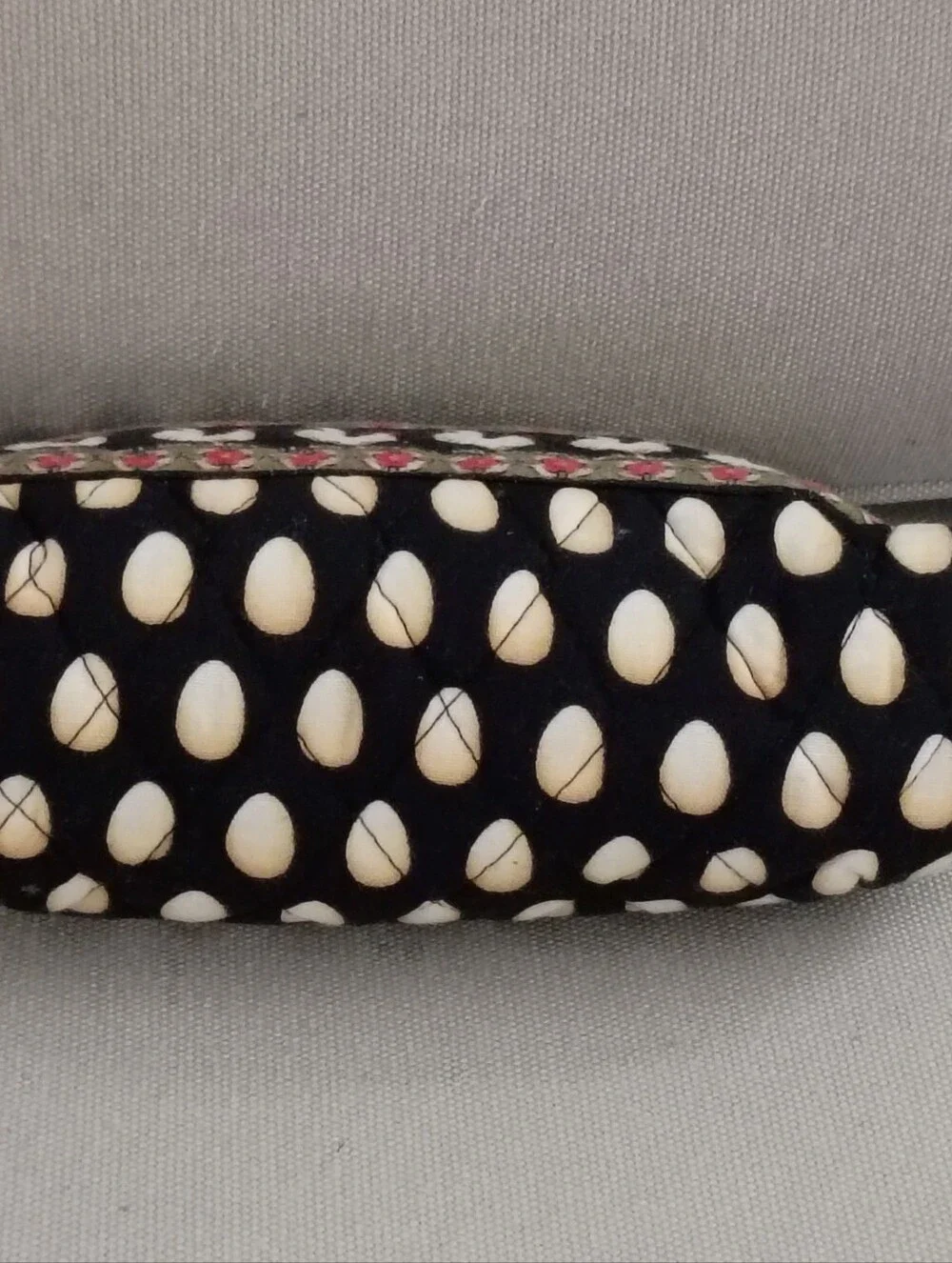 ❤️VERA BRADLEY CHANTICLEER Rooster and Eggs Cosmetic Case Travel Clutch